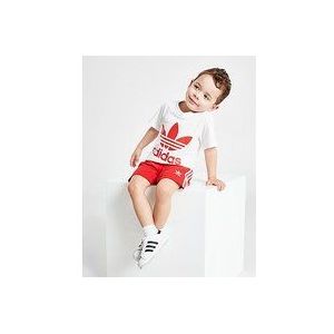 adidas Originals Trefoil T-Shirt/Shorts Set Infant - Better Scarlet, Better Scarlet