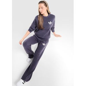 adidas Originals Trefoil Knit Joggers - Grijs- Dames, Grijs