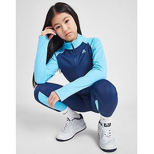 MONTIREX Girls' Dash 1/4 Zip Top Junior - Blue, Blue