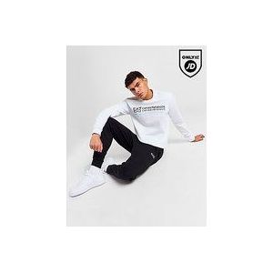 Emporio Armani EA7 Fade Crew Tracksuit - White- Heren, White