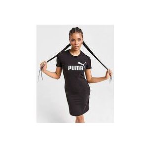 Puma Essential Logo T-Shirt Dress - Black- Dames, Black