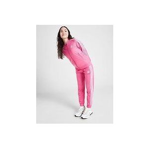 adidas Originals Girls' SST Full Zip Track Top Junior - Pink Fusion, Pink Fusion