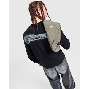 Napapijri Back Graphic Long Sleeve T-Shirt - Zwart- Heren, Zwart