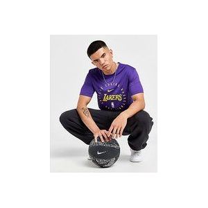 Nike NBA LA Lakers Dri-FIT T-Shirt - Purple- Heren, Purple