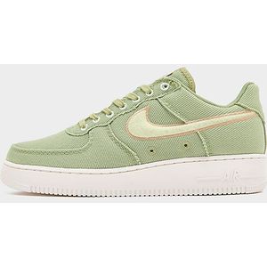 Nike Herenschoenen Air Force 1 Low Canvas - Dusty Olive- Heren, Dusty Olive