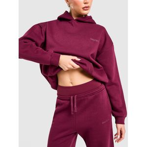 DAILYSZN Legacy Overhead Hoodie - Shadow Red- Dames, Shadow Red