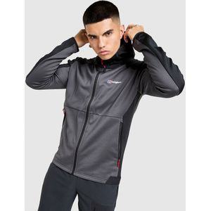 Berghaus Sidley Full Zip Hoodie - Grijs- Heren, Grijs