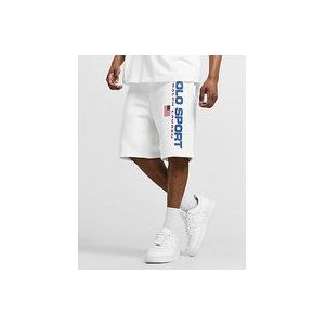 Polo Ralph Lauren Large Logo Fleece Shorts - White, White