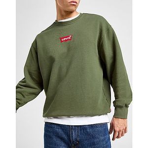 Levi's Batwing Crew Sweatshirt - Green- Heren, Green