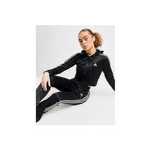 adidas Glam 3-Stripes Tracksuit - Black- Dames, Black