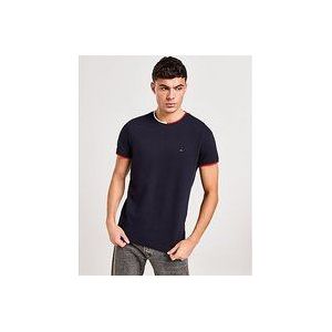 Tommy Hilfiger RWB Tipped Pique T-Shirt - Navy- Heren, Navy