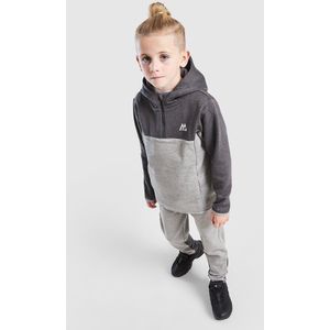 MONTIREX Verge Fleece 1/4 Zip Tracksuit Children - Grijs - Kind, Grijs