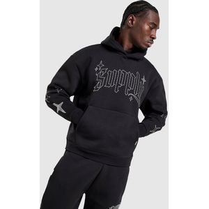 Supply & Demand Shard Hoodie - Zwart- Heren, Zwart