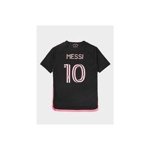 adidas Inter Miami CF 2023/24 Messi #10 Away Shirt Junior - Black, Black
