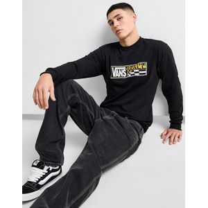 Vans Hi Stretch Long Sleeve T-Shirt - Zwart- Heren, Zwart