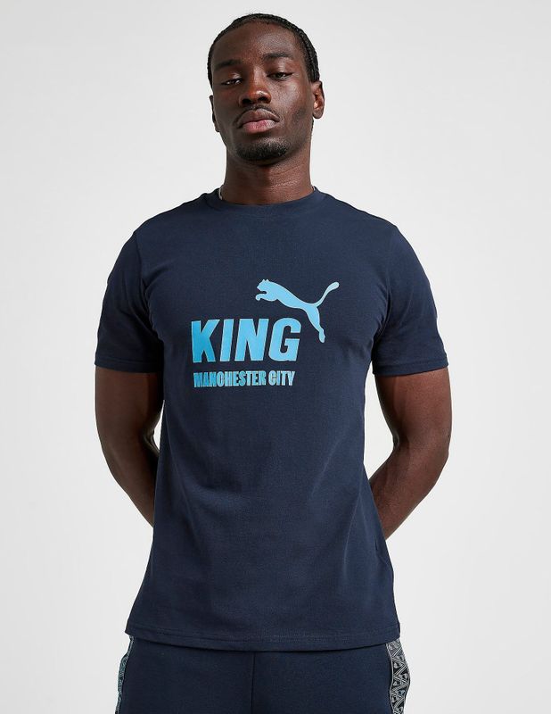 PUMA - KING - T-shirt - Blauw - Heren