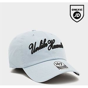 Unlike Humans Script Cap - Blue- Dames, Blue