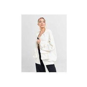 Nike Ruimvallende hoodie van sweatstof met rits over de hele lengte voor dames Sportswear - White- Dames, White