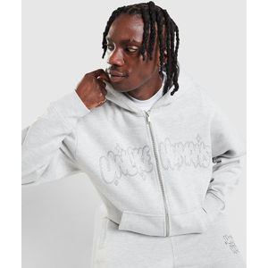 Unlike Humans Regent Full Zip Hoodie - Grijs- Heren, Grijs