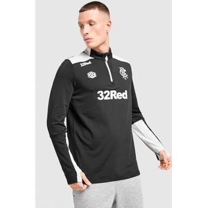 Umbro Rangers FC Training 1/2 Zip Top - Zwart- Heren, Zwart
