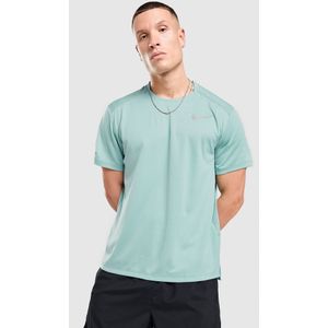 Nike - Miler - Hardlooptop - Groen - Korte Mouwen