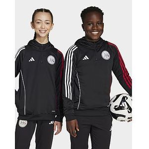 adidas - Ajax Track Hoodie - Zwart Wit Rood - Gemaakt van Gerecycled Polyester