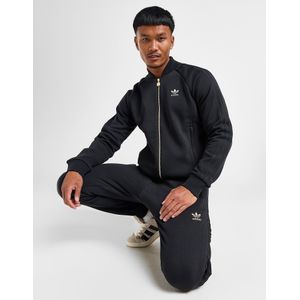 adidas Originals 3-Stripes Fleece Track Top - Zwart- Heren, Zwart