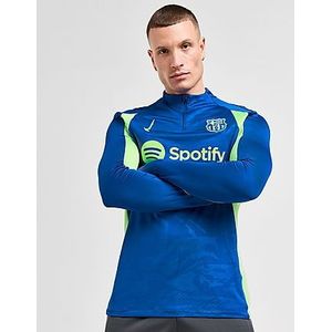 Nike Dri-FIT knit voetbaltrainingstop voor heren FC Barcelona Strike Derde - Old Royal/Old Royal/Lime Blast/Lime Blast- Heren, Old Royal/Old Royal/Lime Blast/Lime Blast