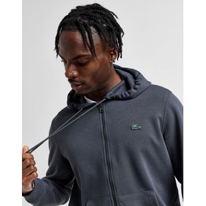 Lacoste Full Zip Fleece Hoodie - Grijs- Heren, Grijs