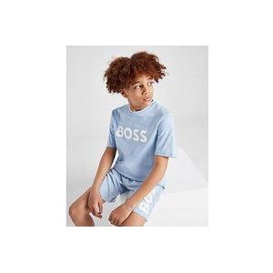 BOSS Large Logo T-Shirt Junior - Blue, Blue