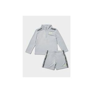 Under Armour Tape 1/4 Zip Top/Shorts Set Infant - Grey, Grey