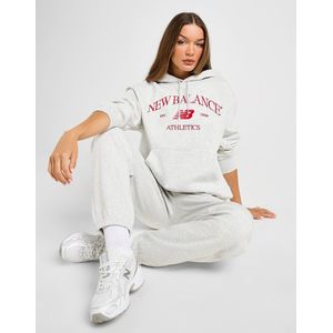 New Balance Athletics Overhead Hoodie - Grijs- Dames, Grijs