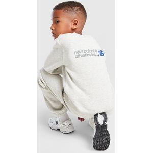 New Balance - Linear Logo Crew - Trainingspak - Grijs