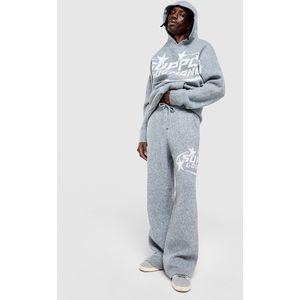 Supply & Demand Fragment Knit Joggers - Grijs- Heren, Grijs