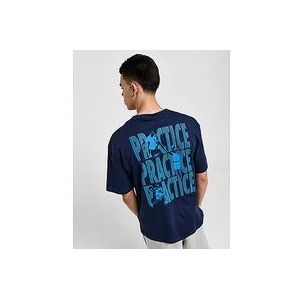 Reebok Practice T-Shirt - Navy- Heren, Navy