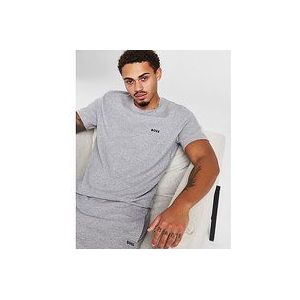 BOSS Waffle T-Shirt - Grey- Heren, Grey