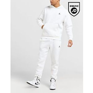 Jordan Brooklyn Fleece Joggers - White/Black- Heren, White/Black