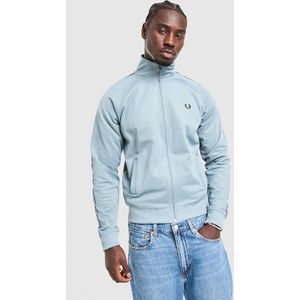Fred Perry Taped Track Top - Blauw- Heren, Blauw