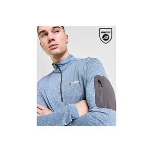 Berghaus Explorer Long Sleeve Top - Blue- Heren, Blue