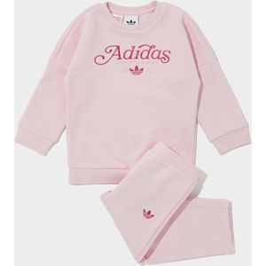 adidas Originals Girls' Varsity Crew Tracksuit Infant - Roze - Kind, Roze