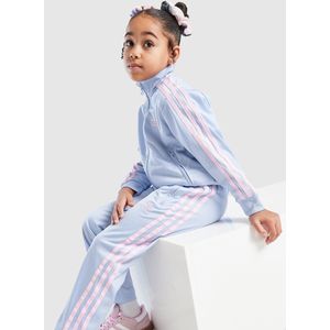 adidas Originals Girls' Firebird Full Zip Tracksuit Children - Blauw - Kind, Blauw