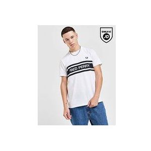 Fred Perry Panel T-Shirt - White- Heren, White