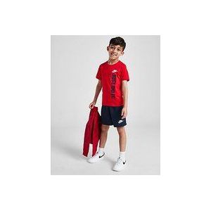 Nike Just Do It T-Shirt/Shorts Set Children - Red - Kind, Red