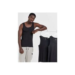 BOSS 3-Pack Tank Top - Black- Heren, Black