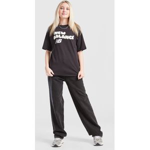New Balance Girls' Bubble Graphic T-Shirt Junior - Zwart, Zwart