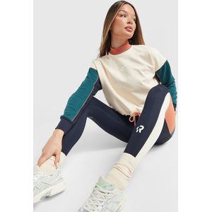 Red Run Activewear Elements Crop Sweatshirt - Crème- Dames, Crème