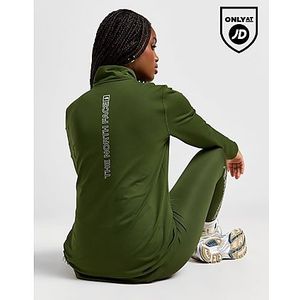 The North Face Fade 1/4 Zip Top - Green- Dames, Green