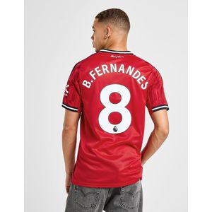 adidas Manchester United FC 2025/26 Fernandes Home Shirt - Rood- Heren, Rood