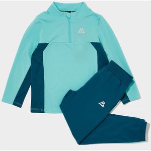 MONTIREX Peak 2.0 1/4 Zip Tracksuit Children - Blauw - Kind, Blauw