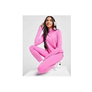 Nike Top met halflange rits en lange mouwen voor meisjes Dri-FIT - Playful Pink/White, Playful Pink/White